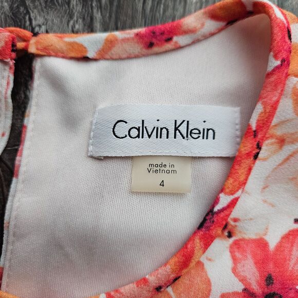 Calvin Klein Breezy Floral Dress - Picture 4 of 4